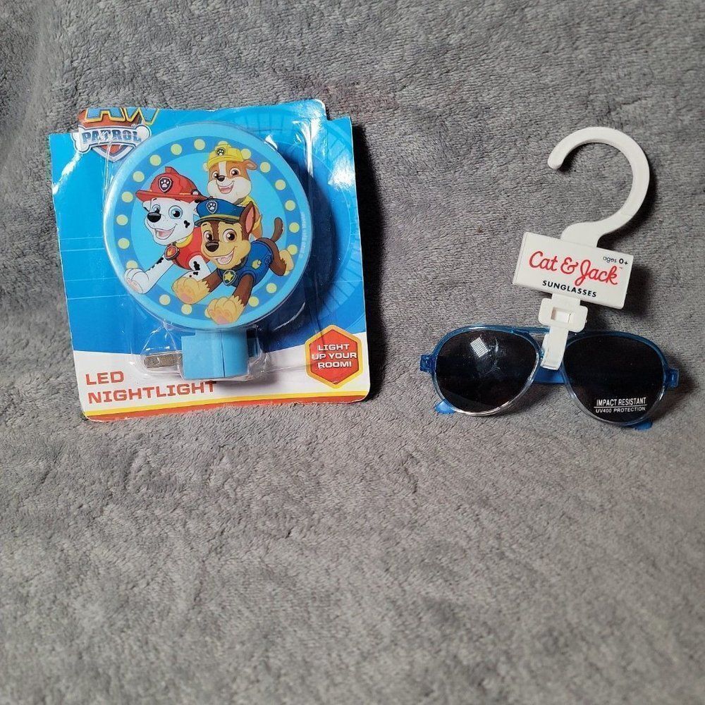 Paw Patrol Cat & Jack Boys Multicolor Night Light And Sunglasses Accessory Set